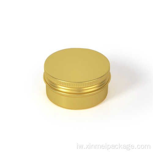 50 מ"ל פחי נרות ריקים צנצנות פח אלומיניום